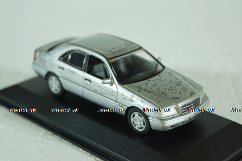 Mercedes C180 (W202)Athletic World Championship, Stuttgart 1993, 430032105, Minichamps 1:43 Уценка!