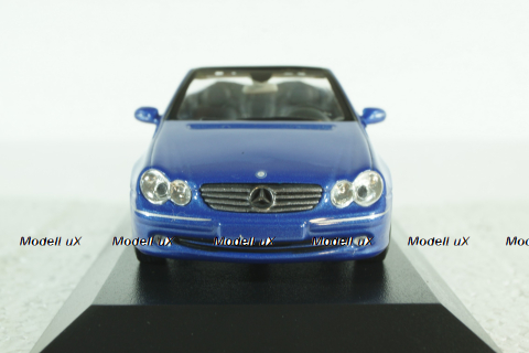 Mercedes CLK Cabriolet (A209) 2003 blue 400031431 Minichamps 1:43
