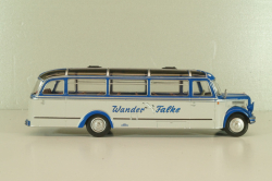 Borgward BO 4000 bus 1952, blue/white, Autobus Dal Mondo #60 (с журналом), Hachette 1:43 Уценка!