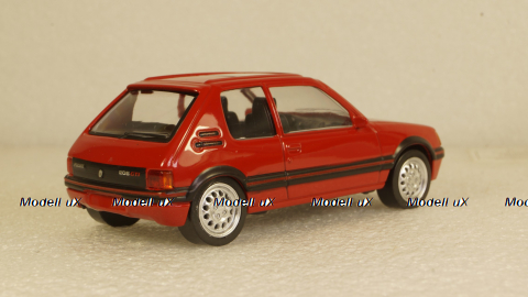 Peugeot 205 GTI 1.6 1984, red, Norev 1:43