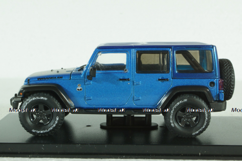 Jeep Wrangler Unlimited Black Bear Edition 2016, blue, Greenlight 1:43