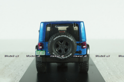 Jeep Wrangler Unlimited Black Bear Edition 2016, blue, Greenlight 1:43