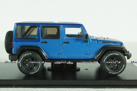 Jeep Wrangler Unlimited Black Bear Edition 2016, blue, Greenlight 1:43
