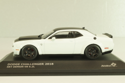 Dodge Challenger SRT Demon V8 6.2L 2018, white, 4310303, Solido 1:43