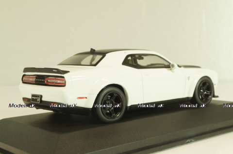 Dodge Challenger SRT Demon V8 6.2L 2018, white, 4310303, Solido 1:43