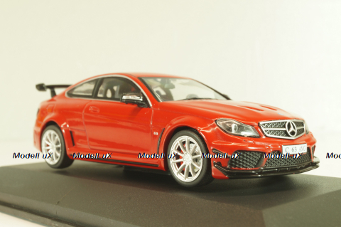 Mercedes C-Class C63 6.3 V8 AMG Black Series 2012, red, 4311602, Solido 1:43