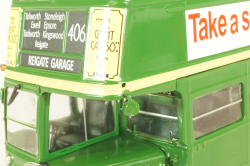 AEC Regent III RT 1947 Regent, bus, green, AUTOBUS DAL MONDO №87, Hachette 1:43 Уценка!