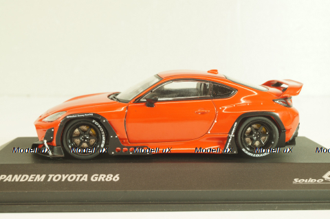 Toyota GR86 Pandem Rocket Bunny red metallic, 4315103, Solido 1:43