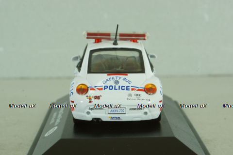 Volkswagen New Beatle, London Police of Canada 2003, white, Cararama 1:43
