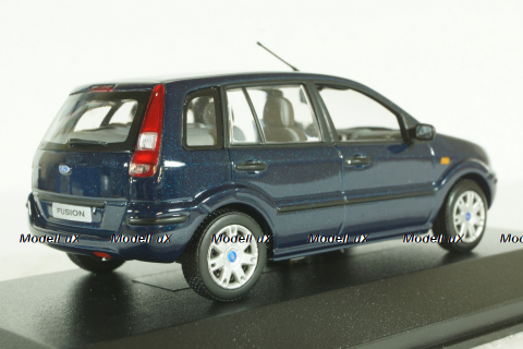 Ford Fusion 2002, dark blue, Minichamps 1:43