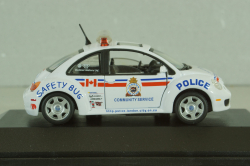 Volkswagen New Beatle, London Police of Canada 2003, white, Cararama 1:43