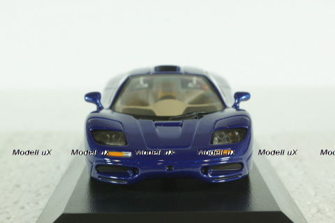 McLaren F1 Road 1996, blue metallic, 530133435, Minichamps 1:43