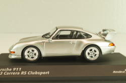 Porsche 911 (993) Carrera RS Clubsport silver, 4313803, Solido 1:43 Уценка!