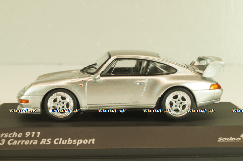 Porsche 911 (993) Carrera RS Clubsport silver, 4313803, Solido 1:43 Уценка!