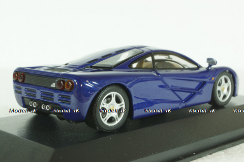 McLaren F1 Road 1996, blue metallic, 530133435, Minichamps 1:43