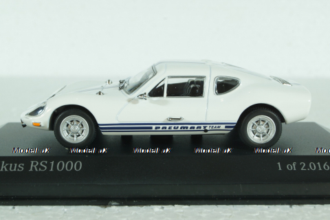 Melkus RS 1000 1972, white, 430010121,  Minichamps 1:43