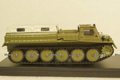 Газ-71 ГТ-СМ снегоболотоход 1968, хаки, SSM3001, SSM 1:43 Уценка!