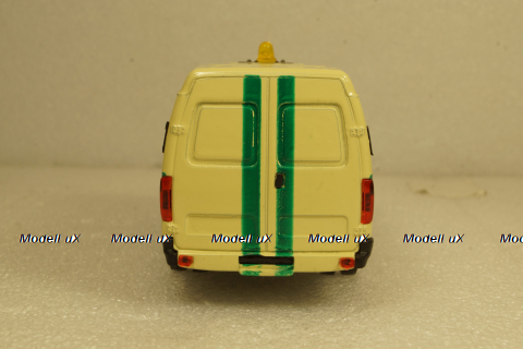 Газ-3221, Газель, Инкассаторская,Агат 1:43