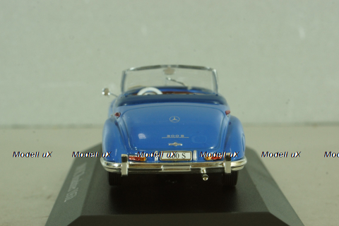 Mercedes-Benz 300 SC Roadster (W188) 1952, blue, 7905012, Atlas 1:43