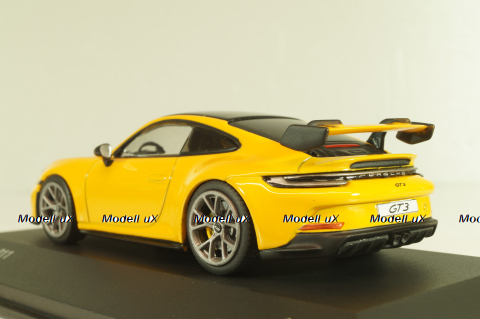 Porsche 911 (992) GT3 2023 yellow/black, 4312504, Solido 1:43