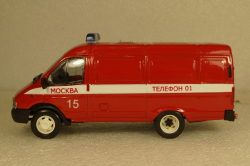 Газ-3221 Газель, Пожарный штаб, Агат 1:43