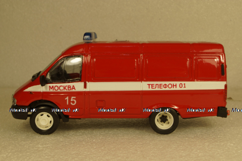 Газ-3221 Газель, Пожарный штаб, Агат 1:43