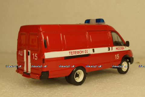 Газ-3221 Газель, Пожарный штаб, Агат 1:43