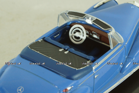 Mercedes-Benz 300 SC Roadster (W188) 1952, blue, 7905012, Atlas 1:43