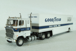 Ford CLT 9000 Good Year Container, 1978, American Trucks France # 10, Altaya 1:43