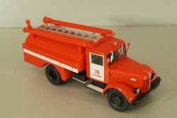 АЦ-30(205) модель ЦГ-А 1977 пожарная автоцистерна на шасси Маз-205, Автолегенды СССР Грузовики №28 1:43