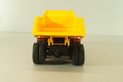 Краз-251Б самосвал 1970, оранжевый/желтый, Легендарные Грузовики СССР №58, Modimio 1:43