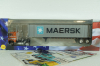 Freightliner COE WFT 6342 Maersk Container Carrier, 1976, American Trucks France # 11, Altaya 1:43