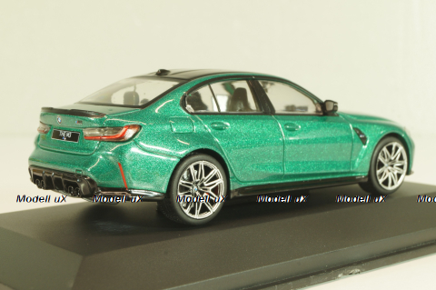 BMW M3 (G80) Competition Saloon 2023, green metallic, 4315301, Solido 1:43