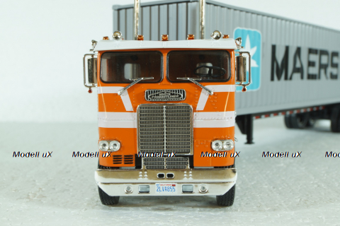 Freightliner COE WFT 6342 Maersk Container Carrier, 1976, American Trucks France # 11, Altaya 1:43
