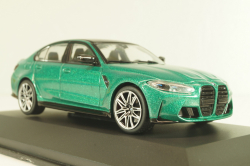 BMW M3 (G80) Competition Saloon 2023, green metallic, 4315301, Solido 1:43