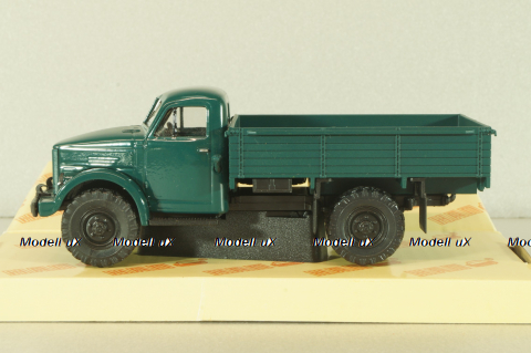 Газ-63 4х4 1948, грузовой автомобиль, зеленый,Н261, Наш Автопром 1:43