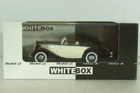 Opel Super 6 1937, black/beige, WB104, WhiteBox 1:43