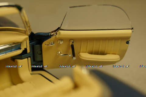 Mercedes 300SL Roadster (W198) 1958, blue metallic, 180039042, Minichamps 1:18