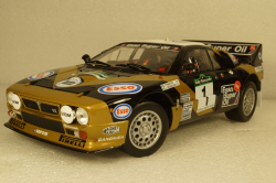 Lancia Rallye 037 #1 Piancavallo 1985 winner Tabaton/Tedeschini, KYO8306E0, Kyosho 1:18