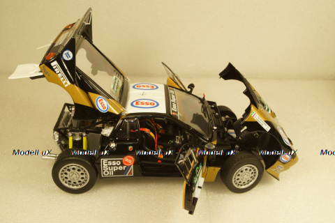 Lancia Rallye 037 #1 Piancavallo 1985 winner Tabaton/Tedeschini, KYO8306E0, Kyosho 1:18
