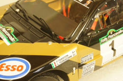 Lancia Rallye 037 #1 Piancavallo 1985 winner Tabaton/Tedeschini, KYO8306E0, Kyosho 1:18