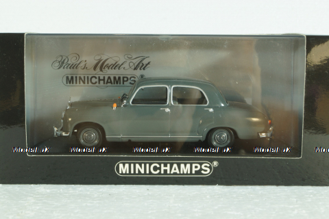 Mercedes 180 (W120) 1953, grey, 430033107, Minichamps 1:43