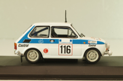 Fiat 126P #116 Rally Acropolis 1984 (Polski Fiat),  white, Kultowe Maluchy #2, Hachette 1:43