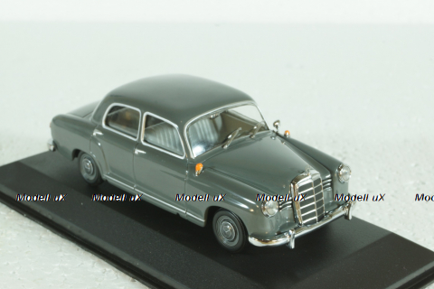 Mercedes 180 (W120) 1953, grey, 430033107, Minichamps 1:43