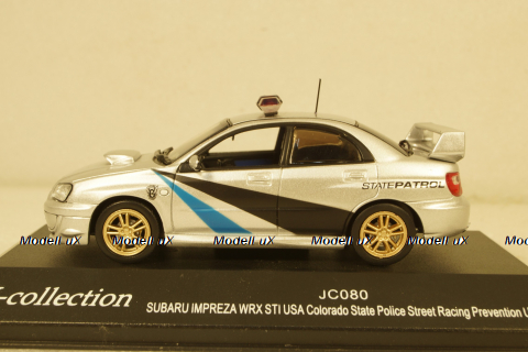 Subaru Impreza WRX STI USA Colorado, JC080, J-Collection 1:43