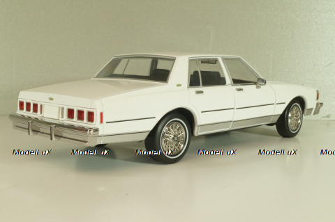 Chevrolet Caprice Classic 1980, from movie A-Team, white, 19109, Greenlight 1:18