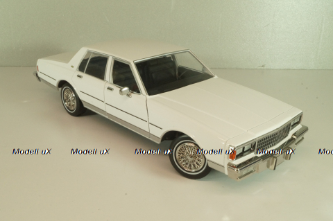 Chevrolet Caprice Classic 1980, from movie A-Team, white, 19109, Greenlight 1:18