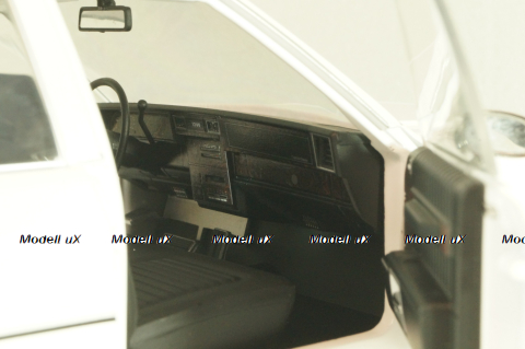 Chevrolet Caprice Classic 1980, from movie A-Team, white, 19109, Greenlight 1:18