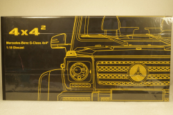 Mercrdes G500 4x4² concept, black, ALM820202, Almost Real 1:18