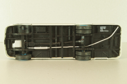 Зис-155 автобус, белый/синий, Наши Автобусы №19, Modimio 1:43 На Запчасти!